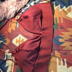 Maroon Bikini Swimsuit Top!
